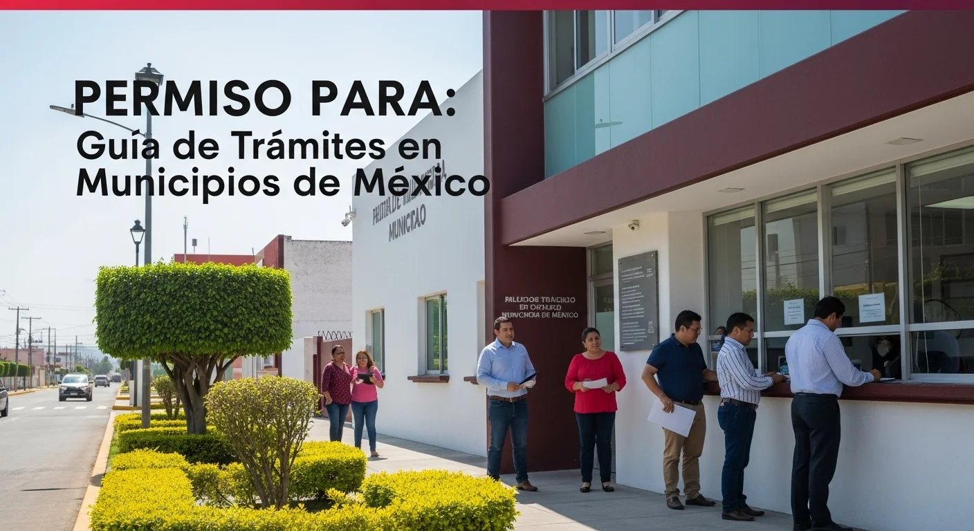 Fachada de un palacio municipal en México, representando la autoridad y los servicios de los municipios