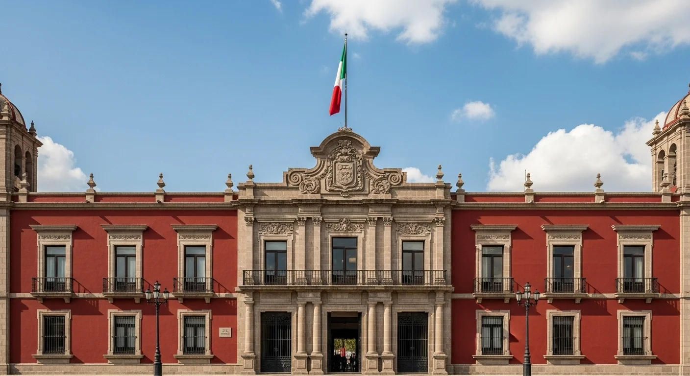 Fachada de un palacio municipal de Jalisco, simbolizando la gestión de los ayuntamientos en los servicios públicos.