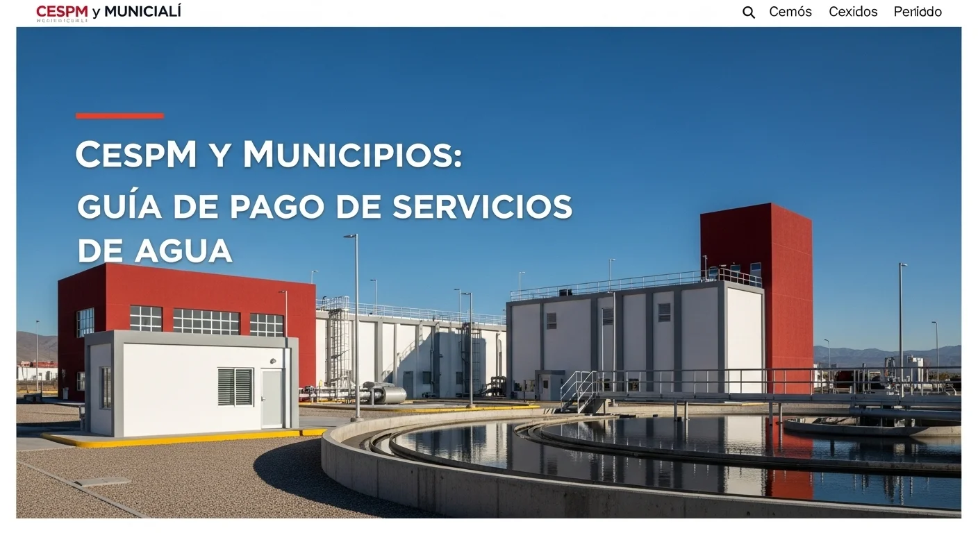 Vista de una planta de tratamiento de agua de Cespm, infraestructura vital para el municipio de Mexicali.