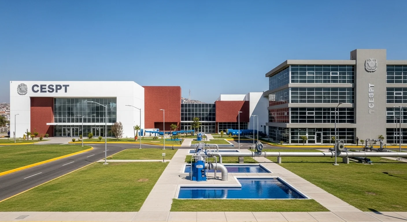 Infraestructura hidráulica de la CESPT, financiada por el pago de servicios de los ciudadanos en los municipios de Tijuana y Rosarito.