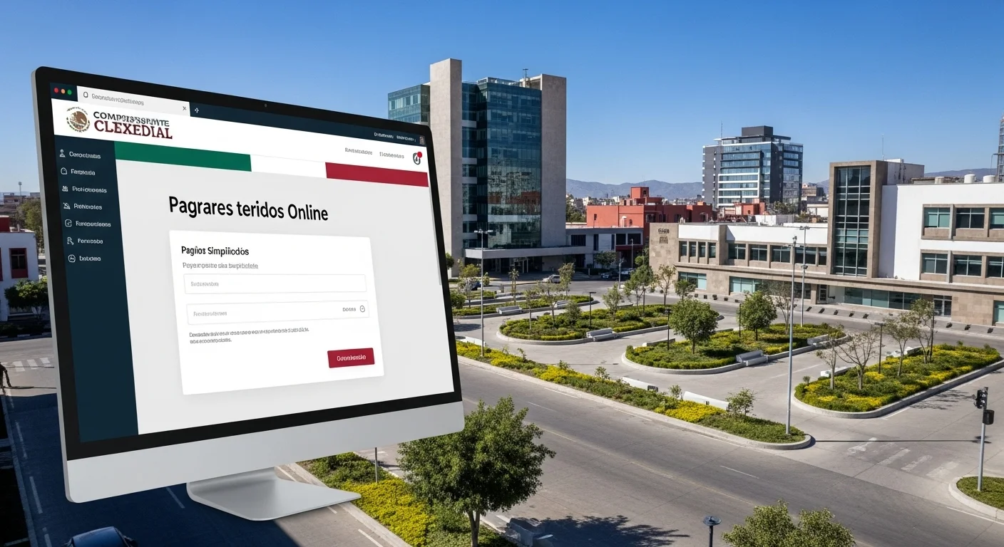 Interfaz de un portal de gobierno municipal para realizar el pago de predial en línea, mostrando la modernización de los ayuntamientos.
