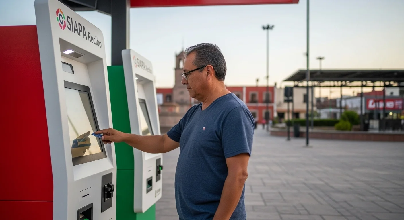 Ciudadano realizando el pago de servicios en línea, una meta para los municipios de México.