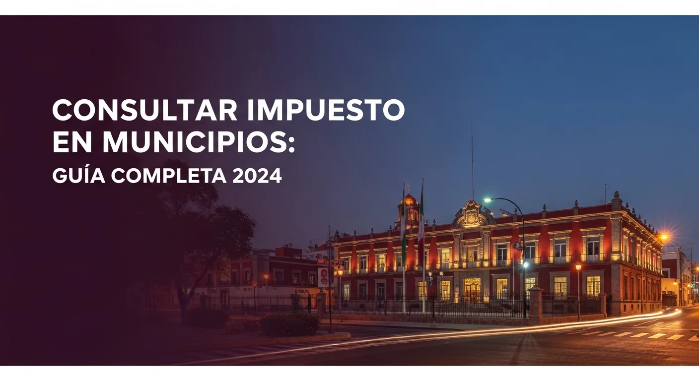 Palacio municipal de una ciudad mexicana, simbolizando la gestión y consulta de impuesto predial.