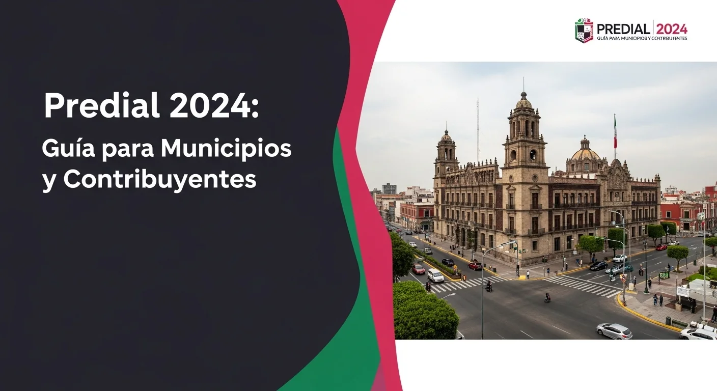 Fachada de un palacio municipal mexicano donde ciudadanos acuden a cumplir con los requisitos para el pago del impuesto predial.