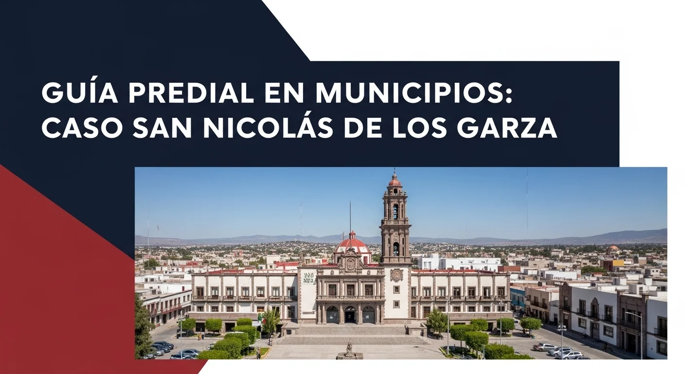 Fachada del palacio municipal de San Nicolás de los Garza, ejemplo de la administración en municipios mexicanos